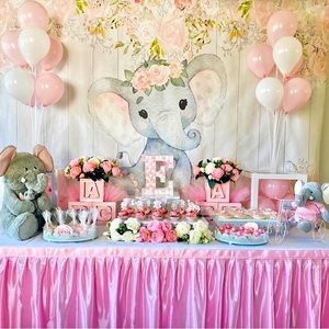 Brand New! Never used adorable baby girl shower kit👶🏼